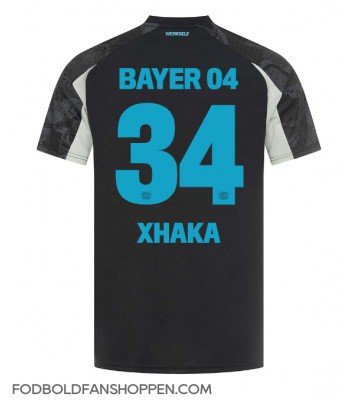 Bayer Leverkusen Granit Xhaka #34 Tredjetrøje 2024-25 Kortærmet